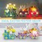 Easter Decorations for Home,Train, LED Easter Table Decor, Home Decor Rabbit Lighted Centerpieces